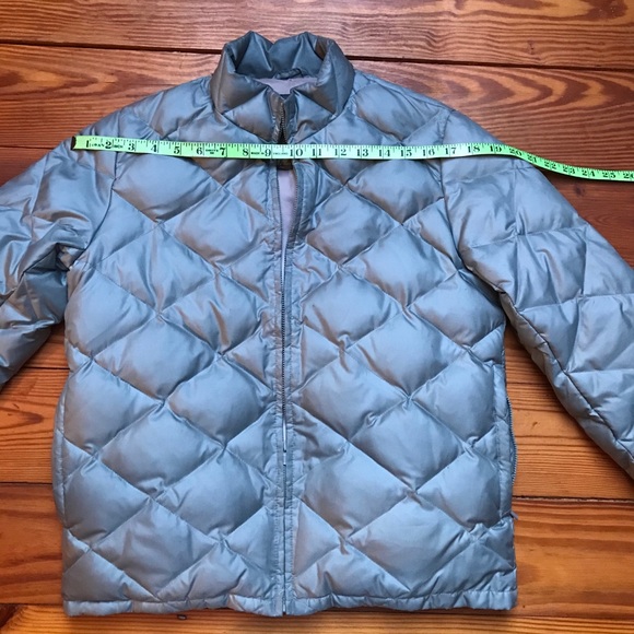 Banana Republic Silver Puffer Jacket, GUC, XS - Picture 6 of 14